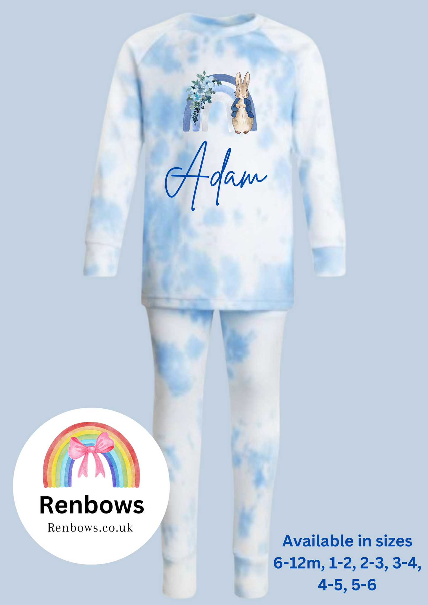 Personalised Tie-dye Loungeset