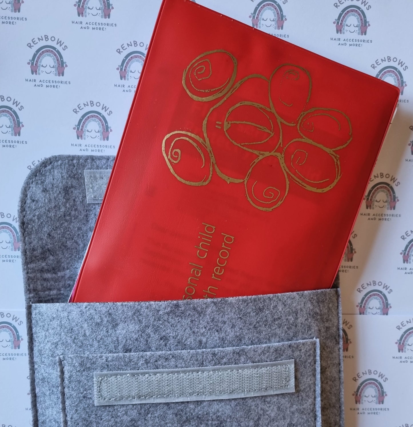 Personalised Little Red Book folder