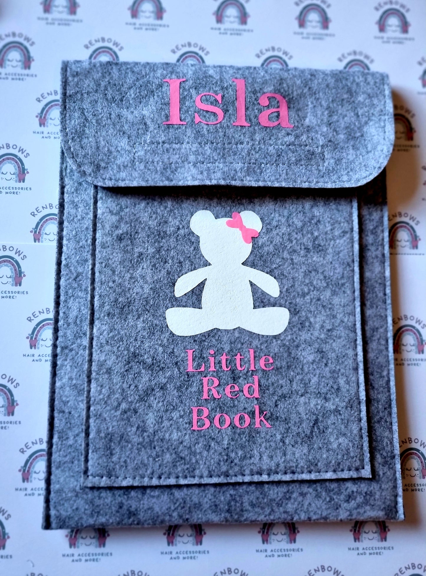 Personalised Little Red Book folder