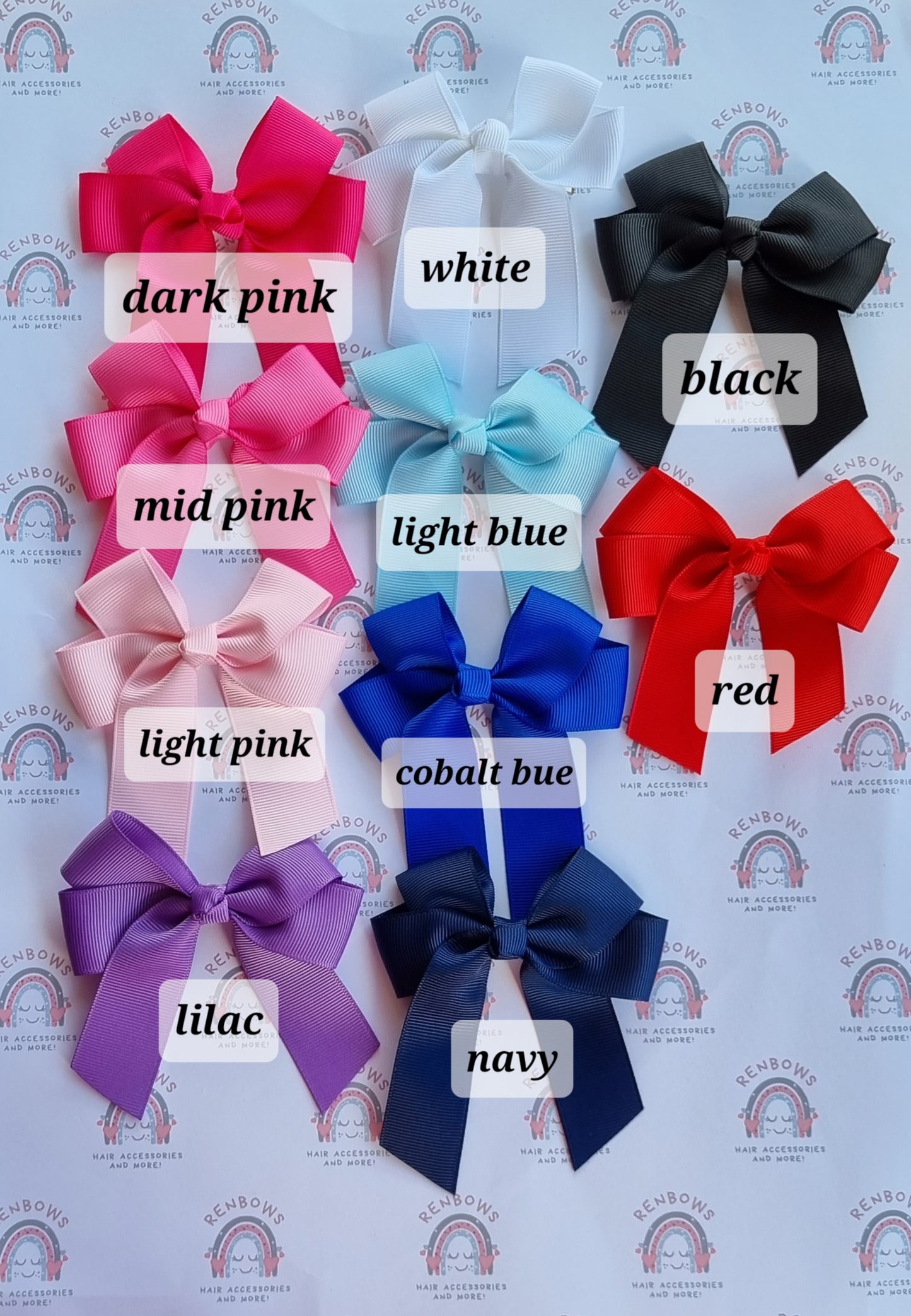 Hair Bows personalised