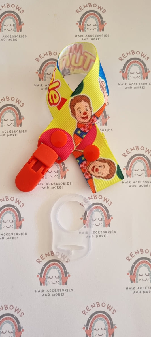 Mr Tumble dummy clip with mam style adapter