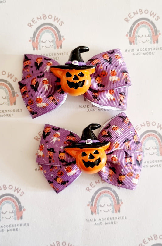 Halloween Hair Bow