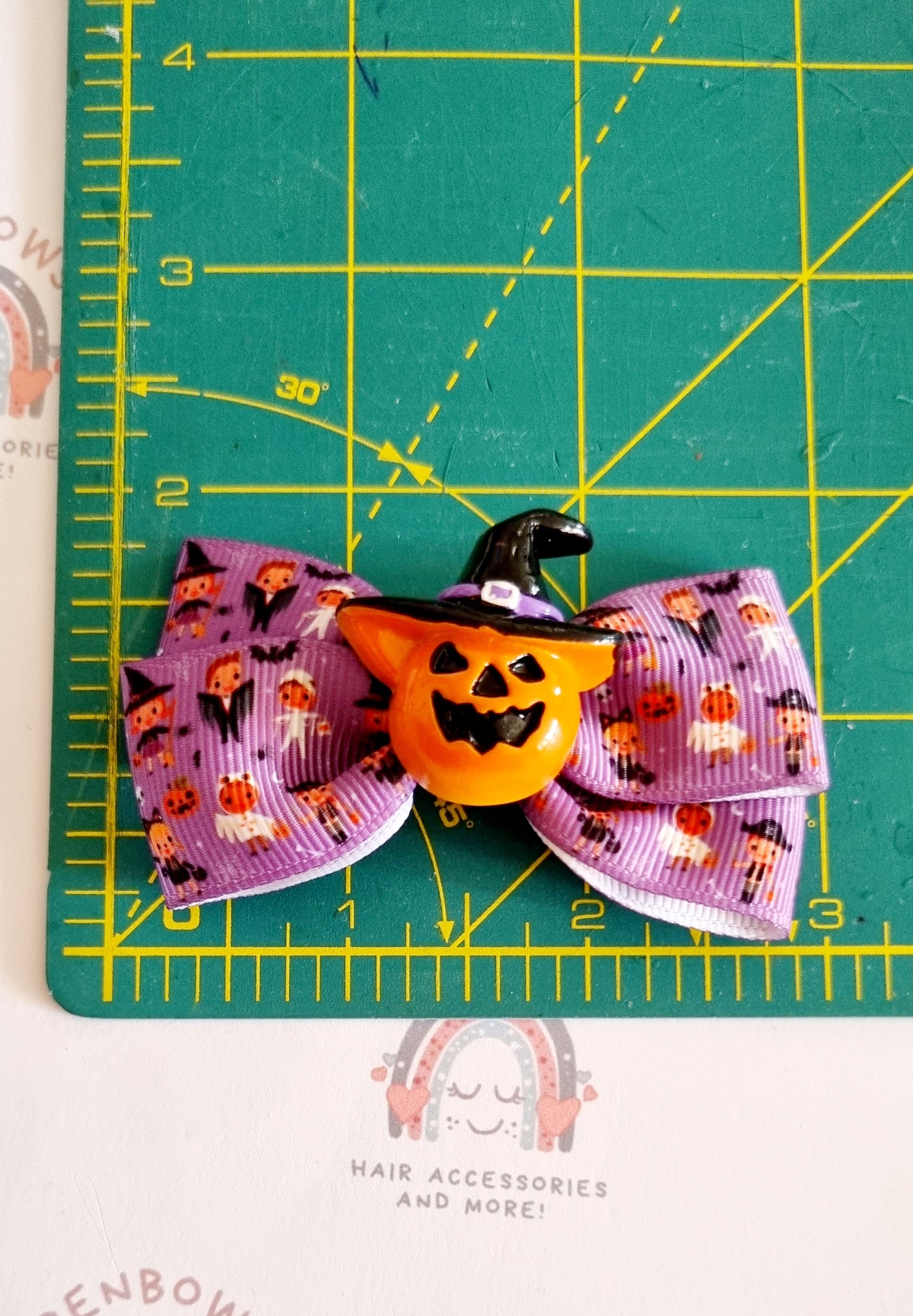 Halloween Hair Bow