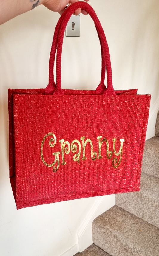 Red/Gold Jute