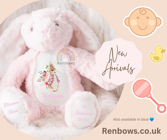 Personalised Pink Bunny