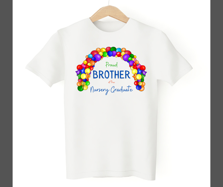 Proud Brother of the Nursery Graduate tshirt