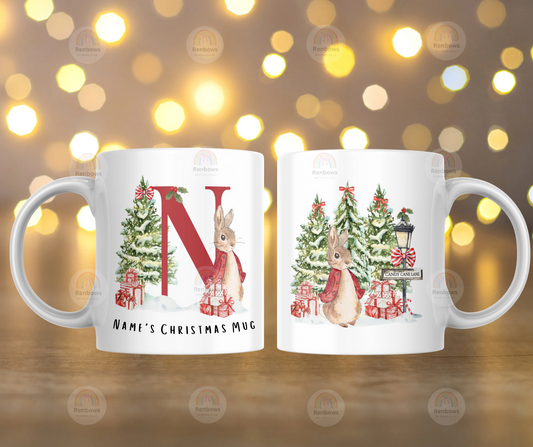 Christmas Mug. 11oz. Personalised.