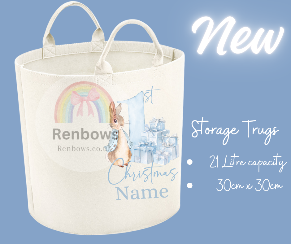 1st Christmas Storage/Toy Trug