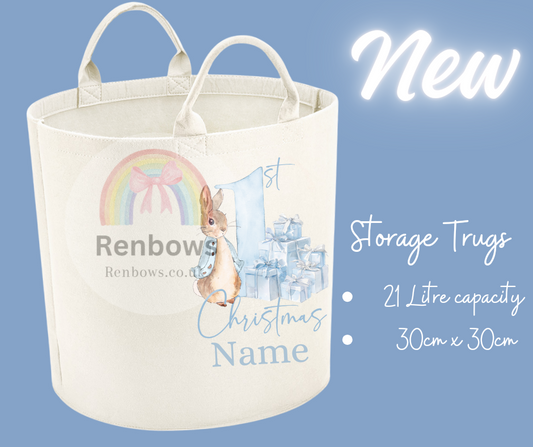 1st Christmas Storage/Toy Trug