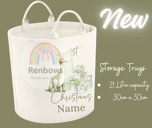 1st Christmas Storage/Toy Trug