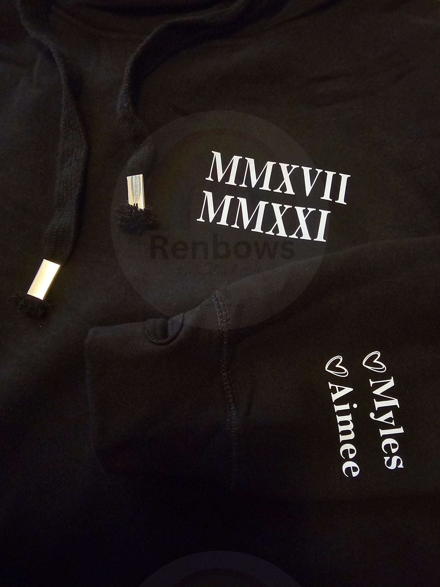 Luxurious Personalised Crossneck Hoody