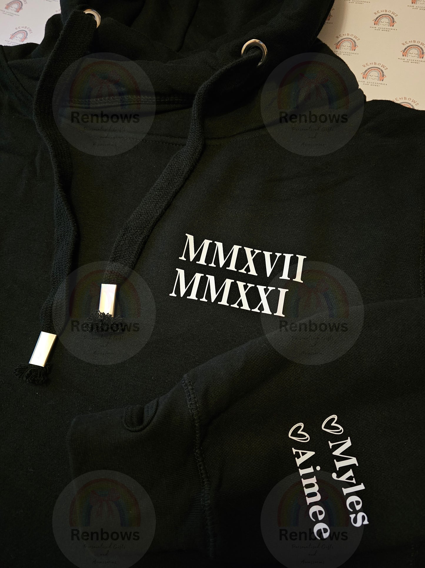 Luxurious Personalised Crossneck Hoody