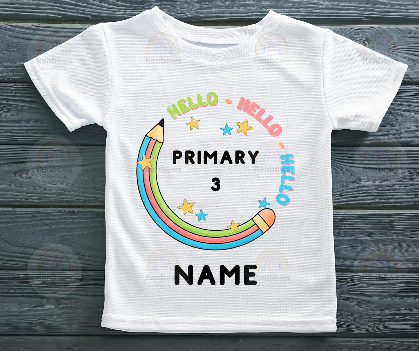 Starting School/Back to school Personalised t-shirt