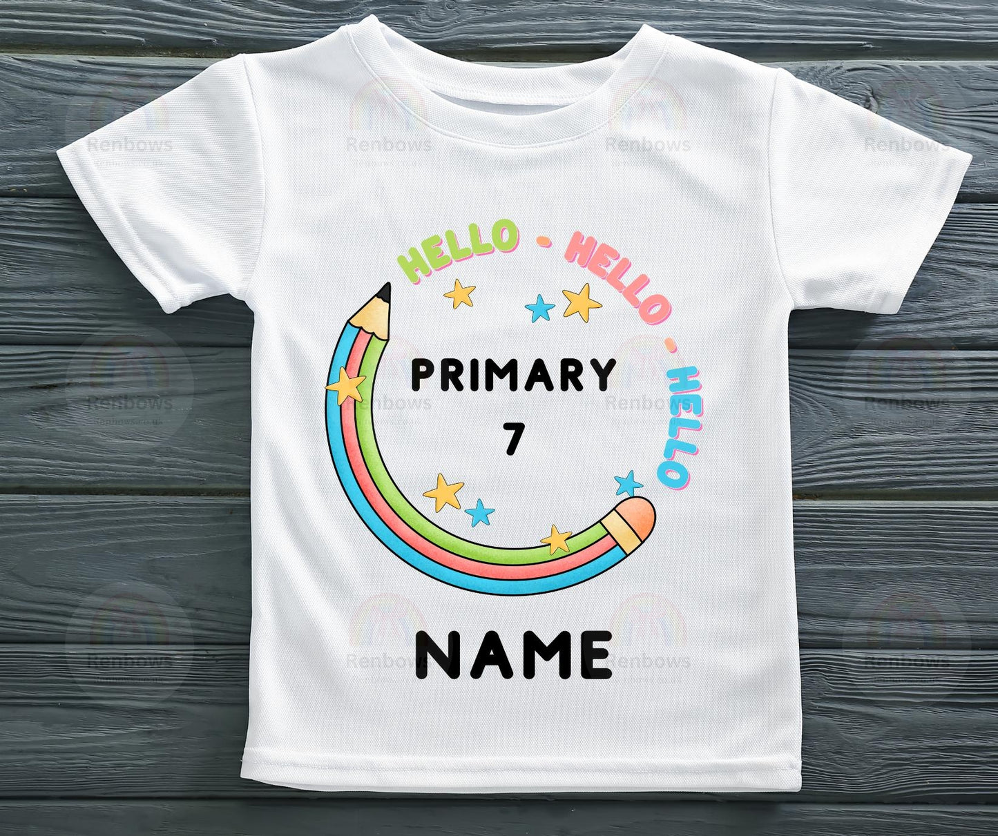 Starting School/Back to school Personalised t-shirt