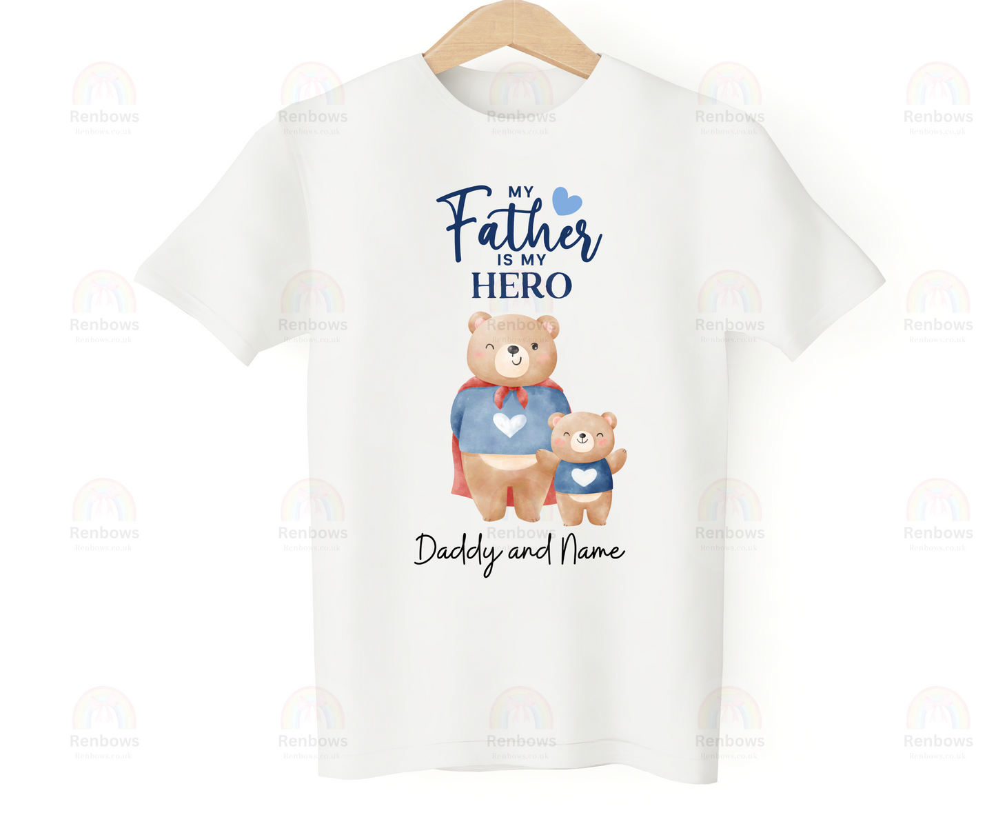 Personalised Fathers Day Tshirt