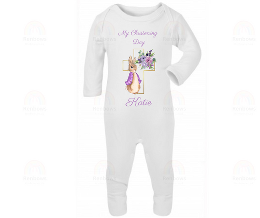 Personalised Christening Rompersuit