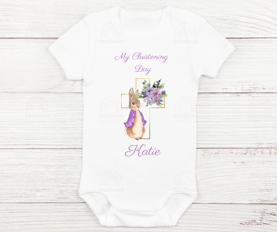 Personalised Christening Vest