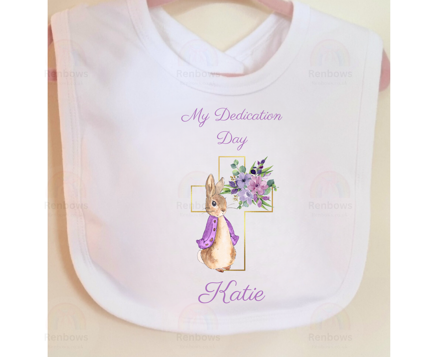 Personalised Dedication Bib