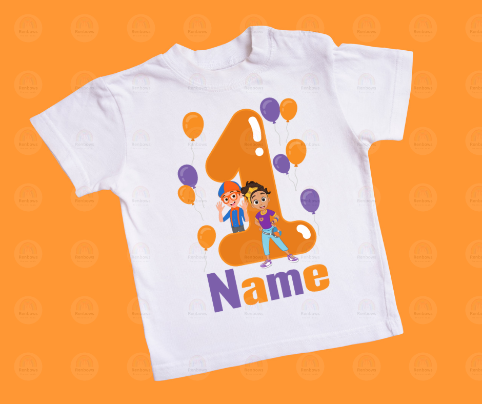 Character Birthday Tshirt