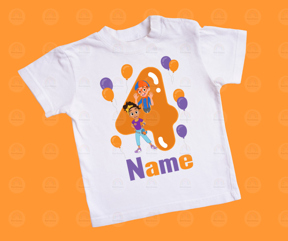 Character Birthday Tshirt