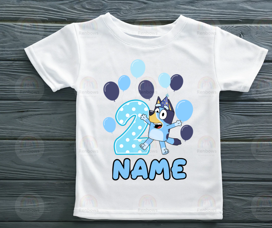 Character Birthday Tshirt