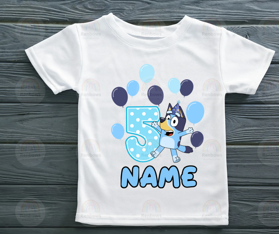 Character Birthday Tshirt