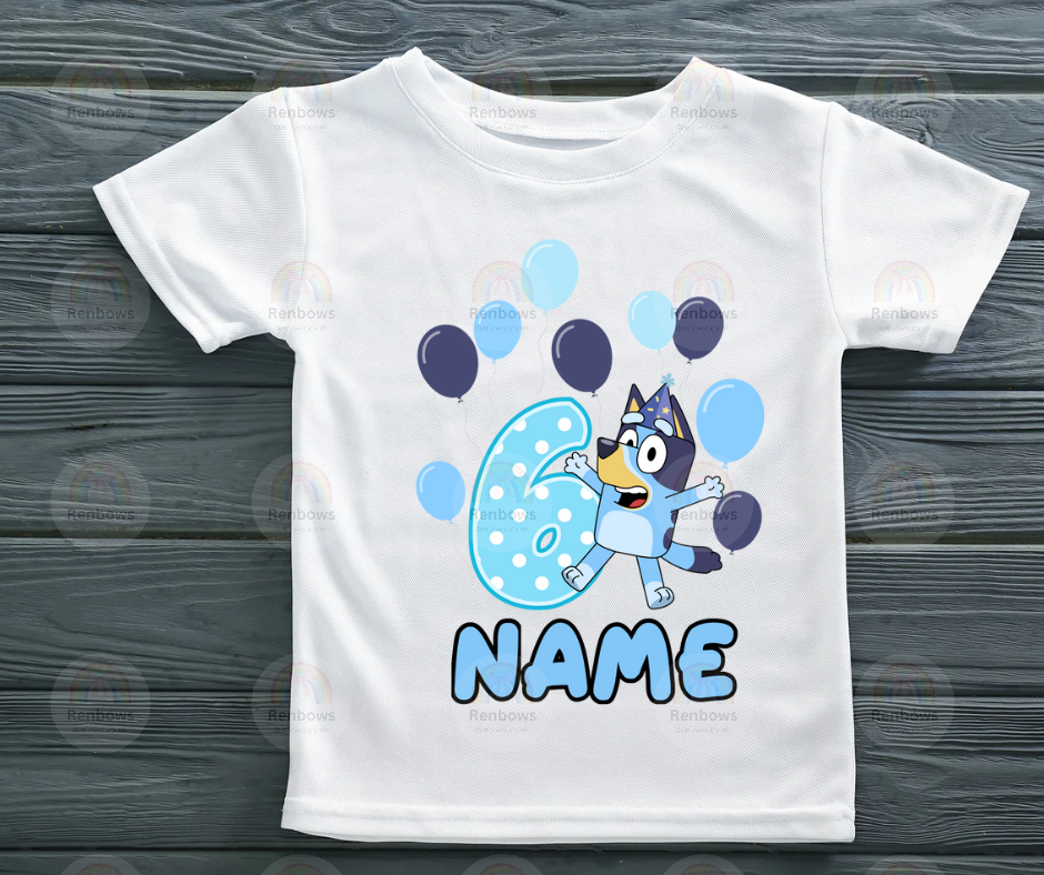 Character Birthday Tshirt