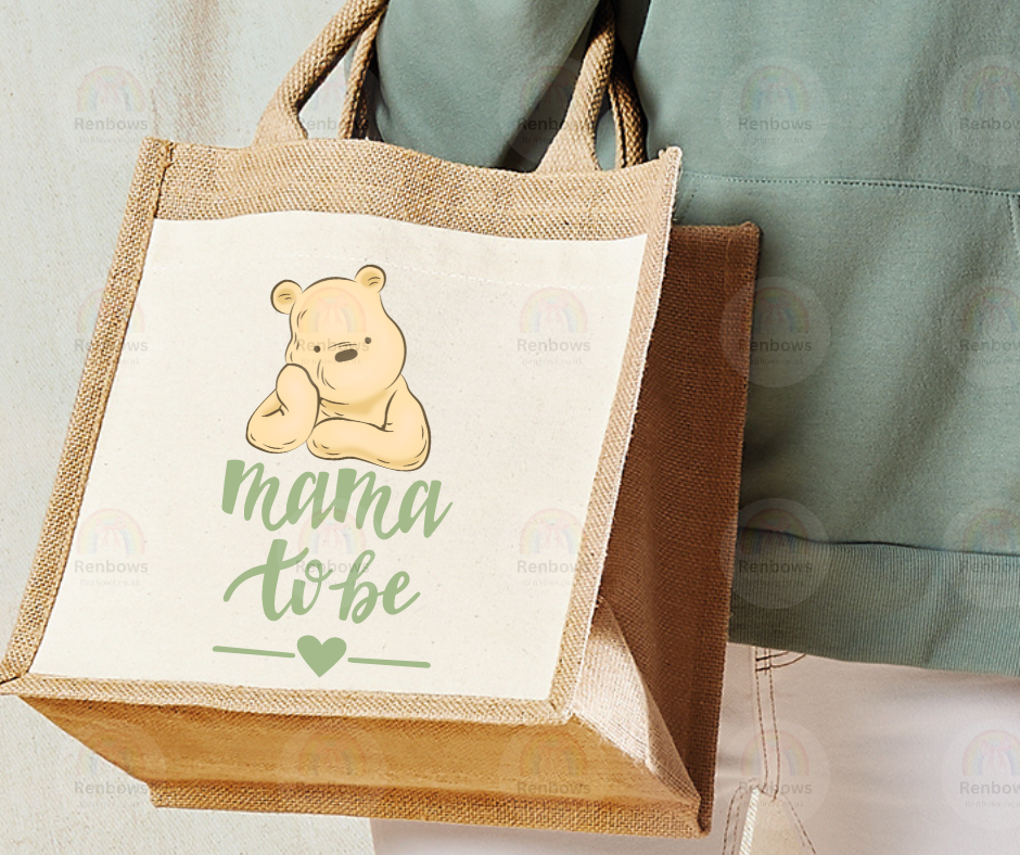 Personalised Jute Shopper Bag