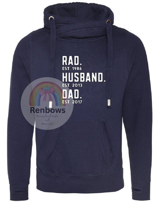 Luxurious Personalised Crossneck Hoody