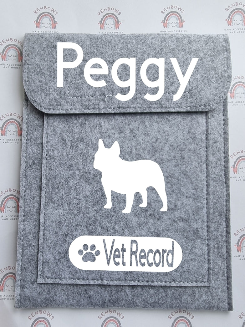 Vet Record Folder Personalised