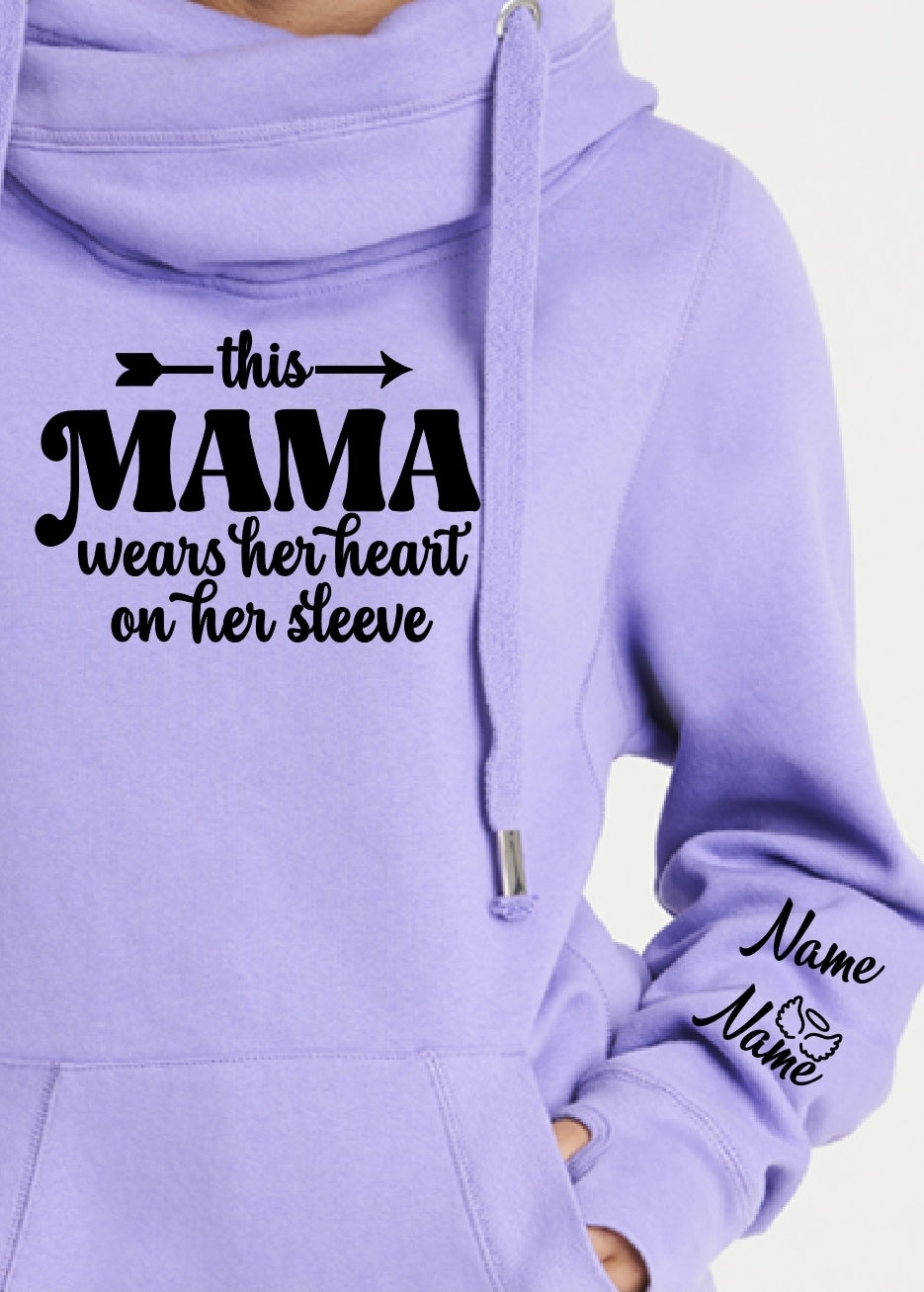 Luxurious Personalised Crossneck Hoody