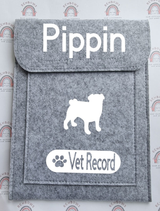 Vet Record Folder Personalised