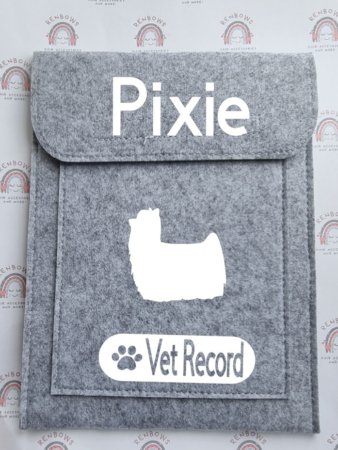 Vet Record Folder Personalised